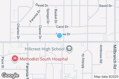 Map image of the property - 1456 E Raines Rd