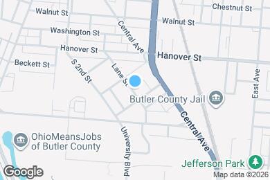 Map image of the property - 1232 Lane St