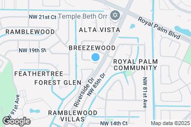 Map image of the property - 8500 NW 18th Pl