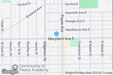 Map image of the property - 619 Maryland Ave E