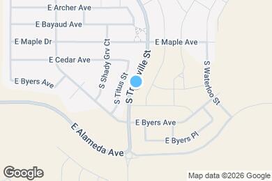 Map image of the property - 266 S Trussville St