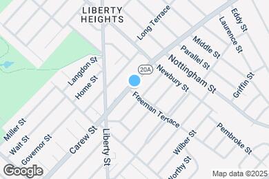 Map image of the property - 837 Carew St