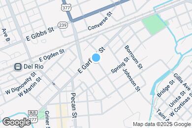 Map image of the property - 305 Pulliam St