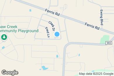 Map image of the property - 100 Clark Dr