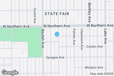 Map image of the property - 1339 Jackson St