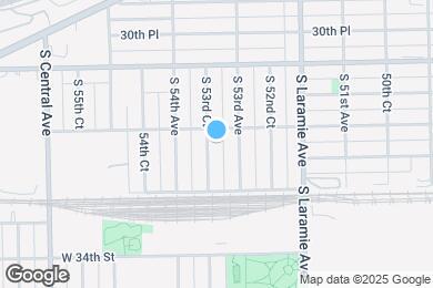 Map image of the property - 3211 S 53rd Ct