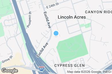 Map image of the property - Euclid Apartments | National City