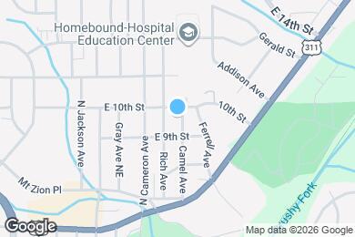 Map image of the property - 918 Camel Ave