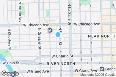 Map image of the property - 706 N Wells St