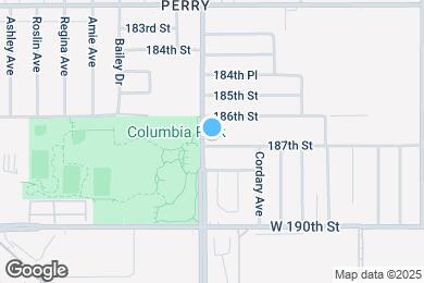 Map image of the property - 18628 Prairie Ave