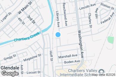 Map image of the property - The Library Flats