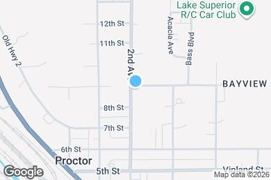 Map image of the property - 818 2nd Ave