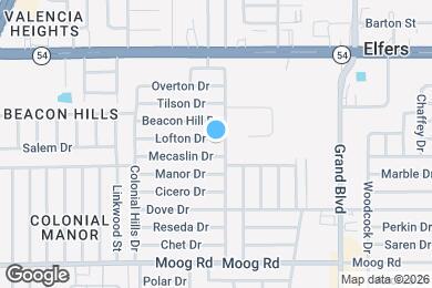Map image of the property - 5202 Lofton Dr
