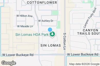 Map image of the property - 17211 W Gibson Ln