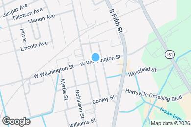 Map image of the property - 133 W Washington St