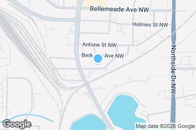Map image of the property - 787 Forrest St NW