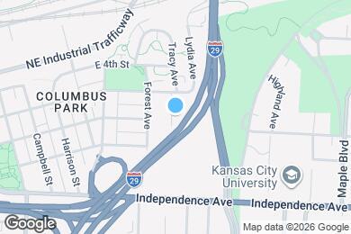 Map image of the property - 523 Tracy Ave