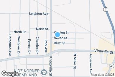 Map image of the property - 533 Hinton St