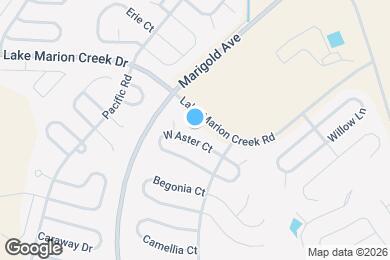 Map image of the property - 325 W Aster Ct
