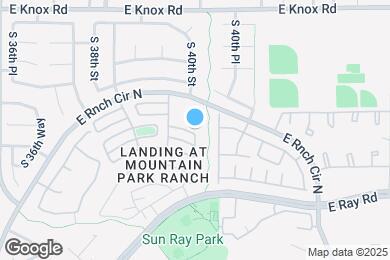 Map image of the property - 3940 E Orchid Ln