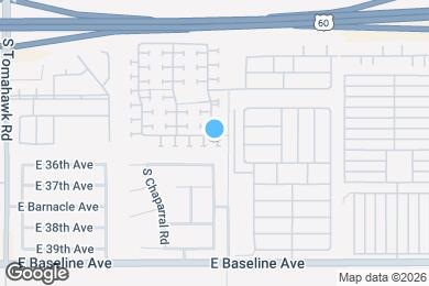 Map image of the property - 2349 E 35th Ave