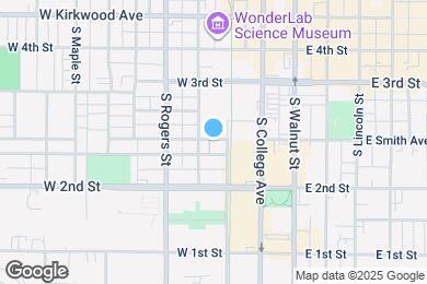 Map image of the property - 421 S Madison St