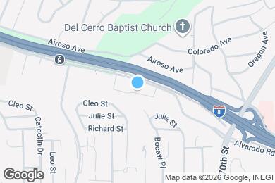 Map image of the property - 6821 Alvarado Rd