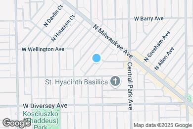 Map image of the property - 2933 N Ridgeway Ave