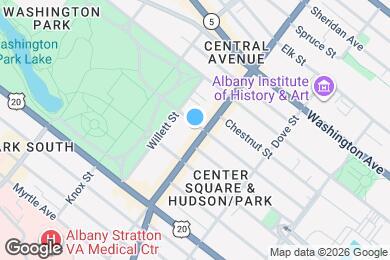 Map image of the property - 212 Lancaster St
