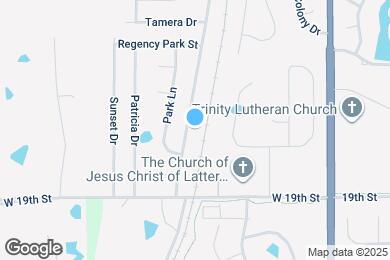 Map image of the property - 1715 Regency Dr