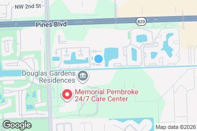 Map image of the property - 465 SW 86th Ave