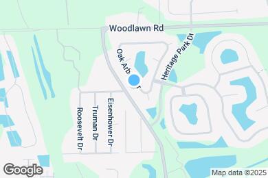 Map image of the property - 1016 Oak Arbor Cir