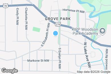 Map image of the property - 652 S Evelyn Pl NW