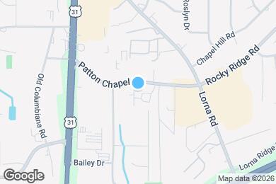 Map image of the property - The Benton Apartment Homes