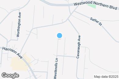 Map image of the property - 3052 Westknolls Ln