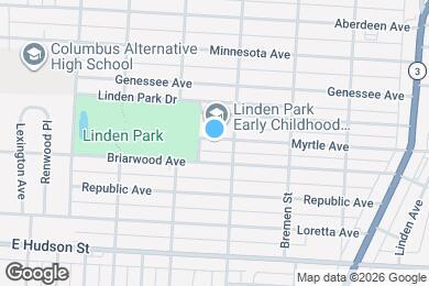 Map image of the property - 1409 Myrtle Ave
