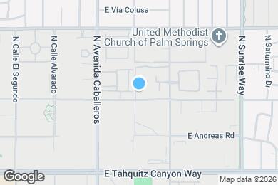 Map image of the property - 1100 E Amado Rd