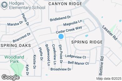 Map image of the property - 4610 Elm Point Dr