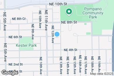Map image of the property - 1212 NE 6th St