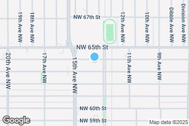 Map image of the property - 1417 NW 64th St