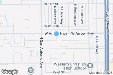 Map image of the property - 614 W Arrow Hwy