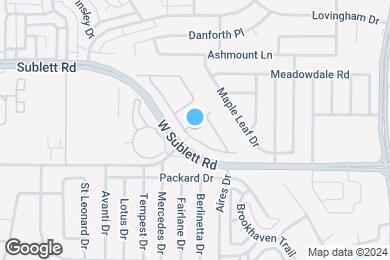 Map image of the property - Parkland Pointe