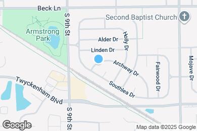 Map image of the property - 1009 Archway Dr