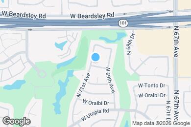 Map image of the property - 7008 W Marco Polo Rd