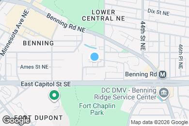 Map image of the property - 4116 Ames St NE
