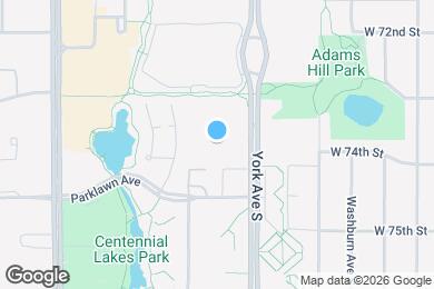 Map image of the property - 7340 York Ave S