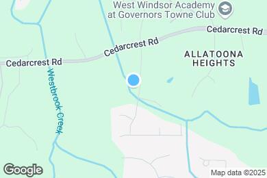 Map image of the property - 150 Cedar Creek Ct