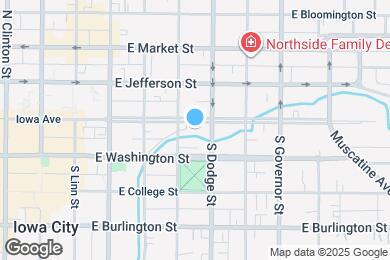 Map image of the property - 623 Iowa Ave