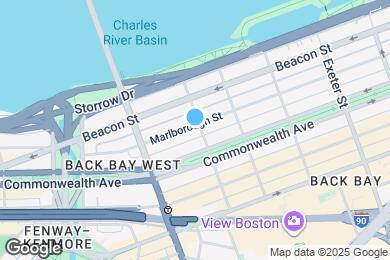 Map image of the property - 364 Marlborough St