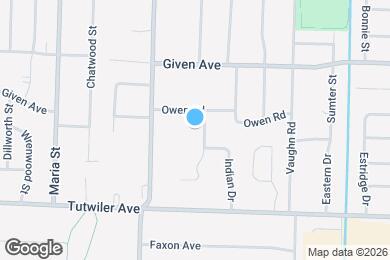 Map image of the property - 835 Margo Ln